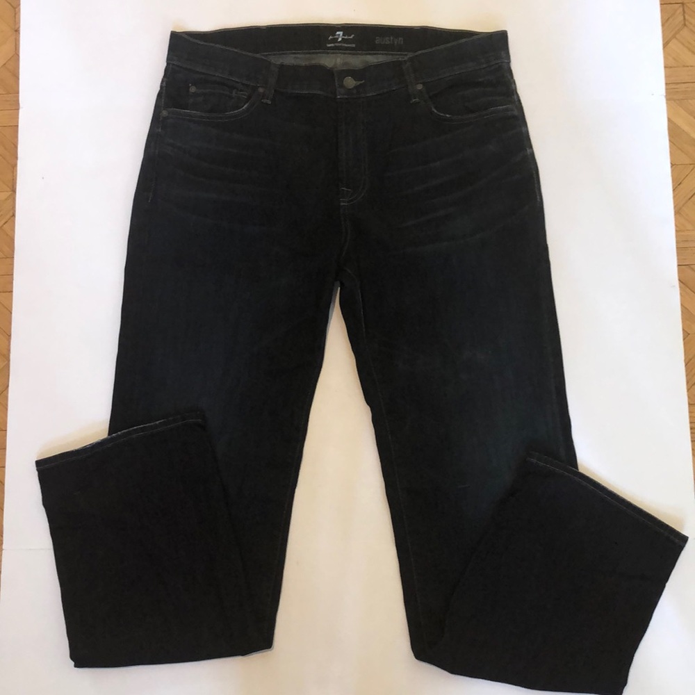 7 for all mankind luxe performance austyn jeans men waist 38 in